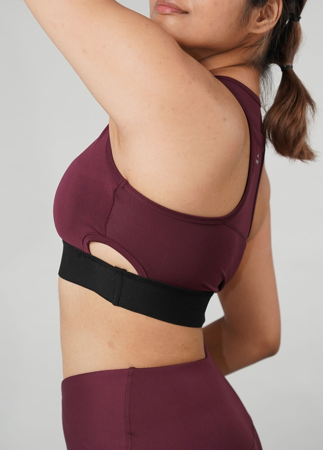 GripMAX Sports Bra / Wine