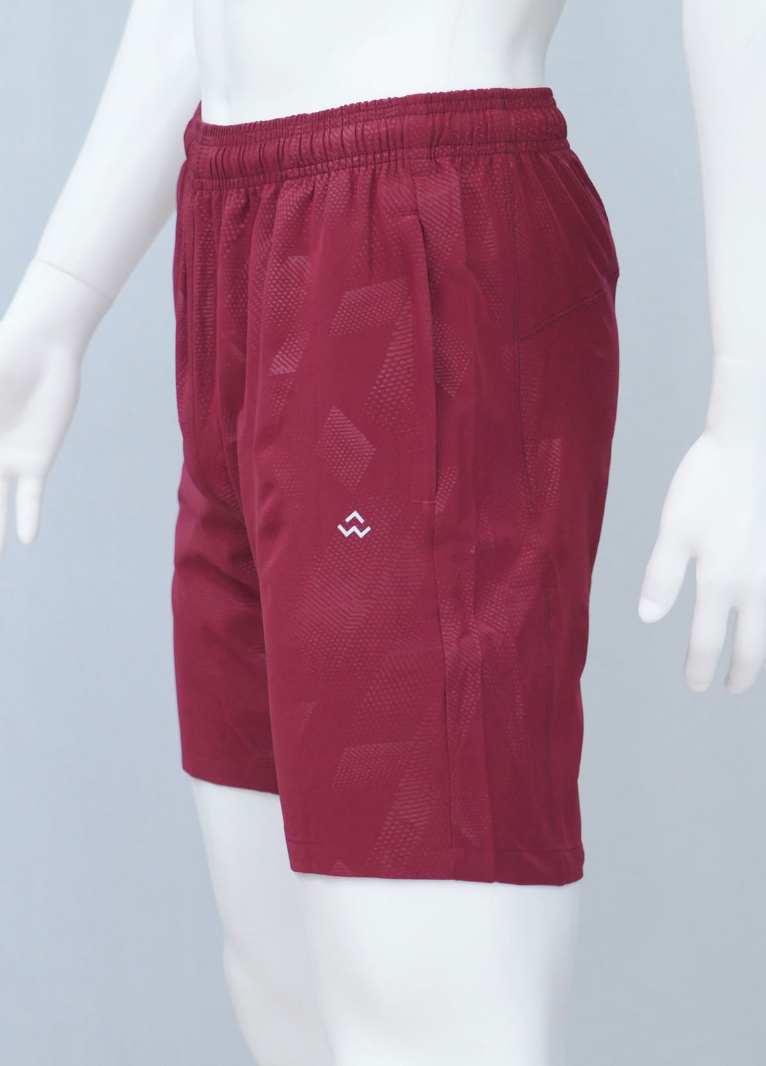 Printed Shorts / Regular / Wine