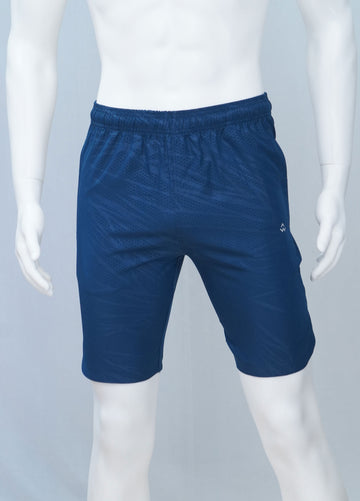 Printed Shorts / Runner's Edition / Deep Sea Blue