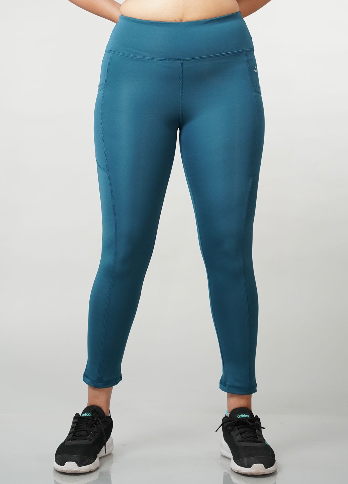 High Waist Tights / Teal