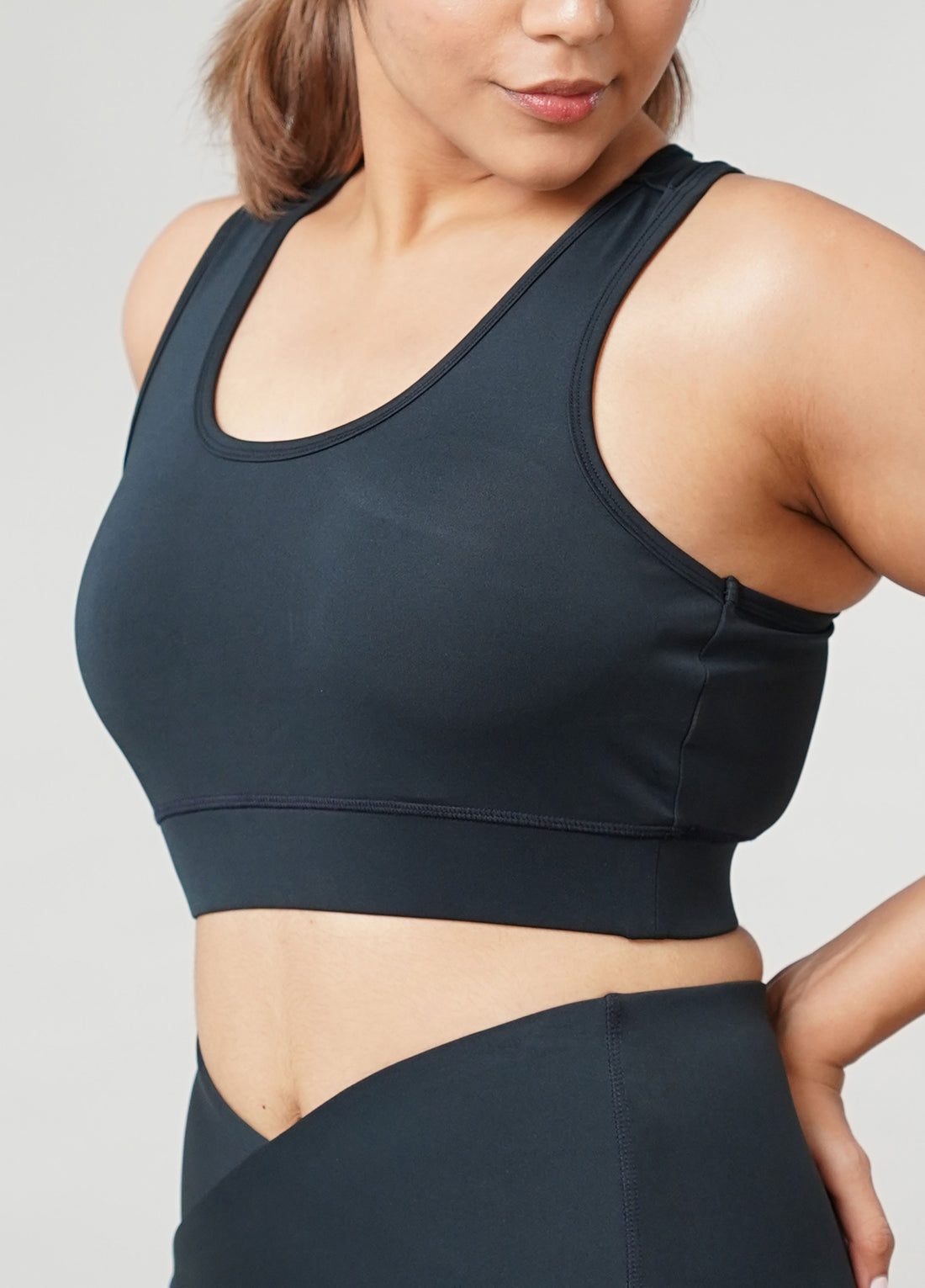 Vogue Ease Sports Bra / Navy Blue