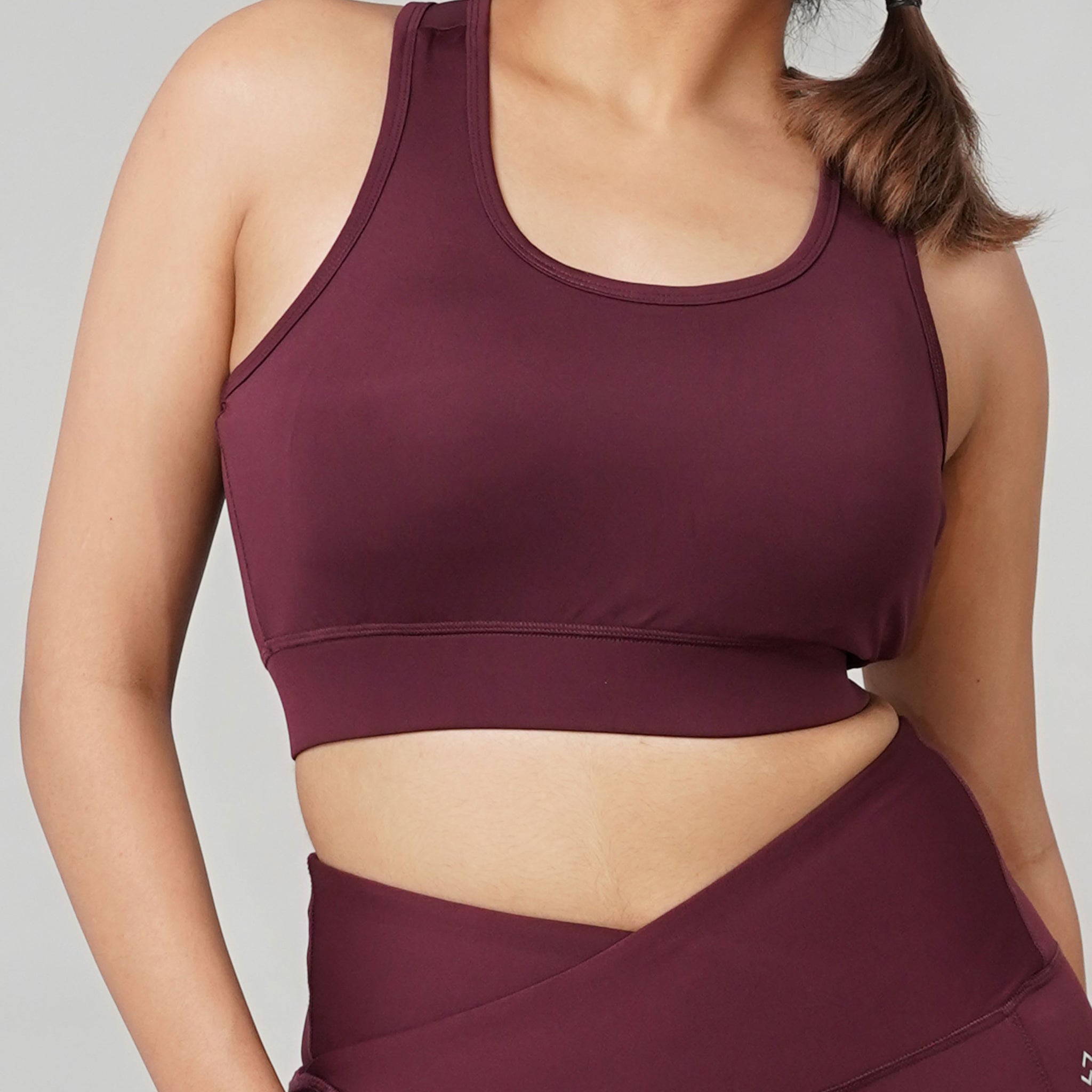 Vogue Ease Sports Bra / Wine